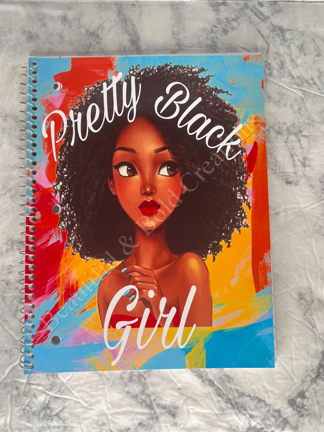 Pretty Black Girl Notebook