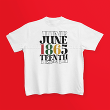 Load image into Gallery viewer, Kid’s Juneteenth 1865 Shirt
