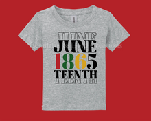 Load image into Gallery viewer, Kid’s Juneteenth 1865 Shirt
