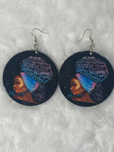 Load image into Gallery viewer, Afro Puff Inspiration Earrings
