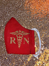 Load image into Gallery viewer, RN Caduceus Mask
