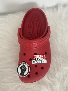 Black Lives Matter shoe charm