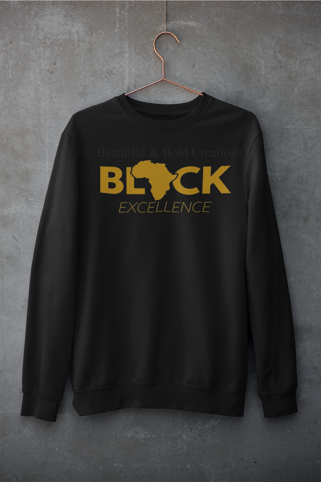 Black Excellence Sweatshirt (Black)