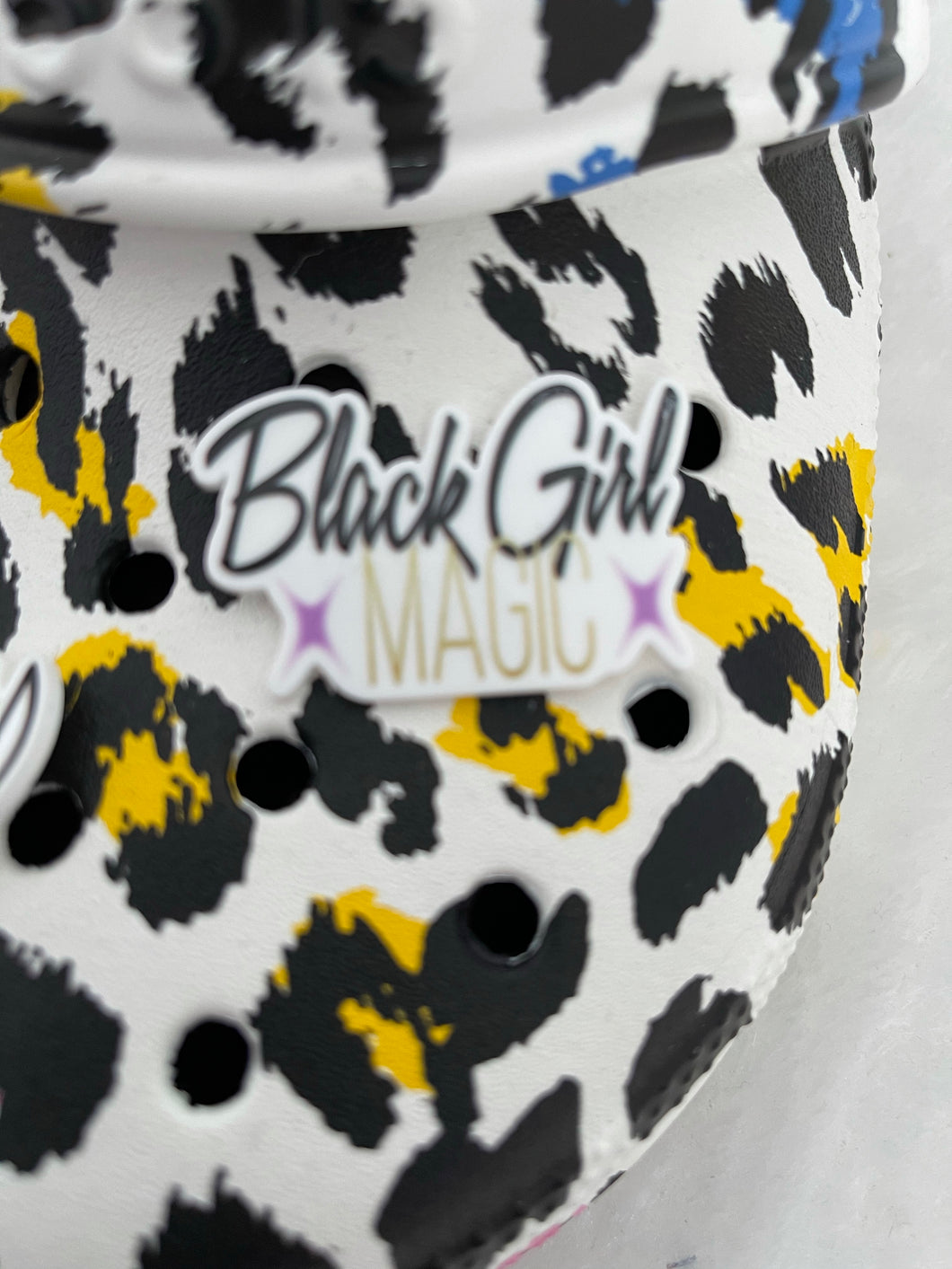 Black Girl Magic Shoe Charm