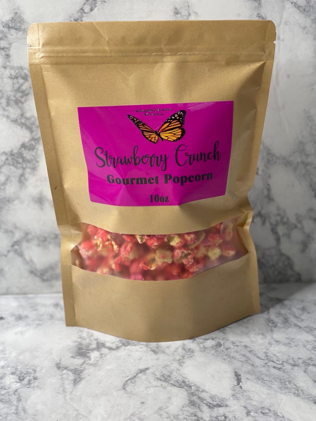 Strawberry Crunch Popcorn