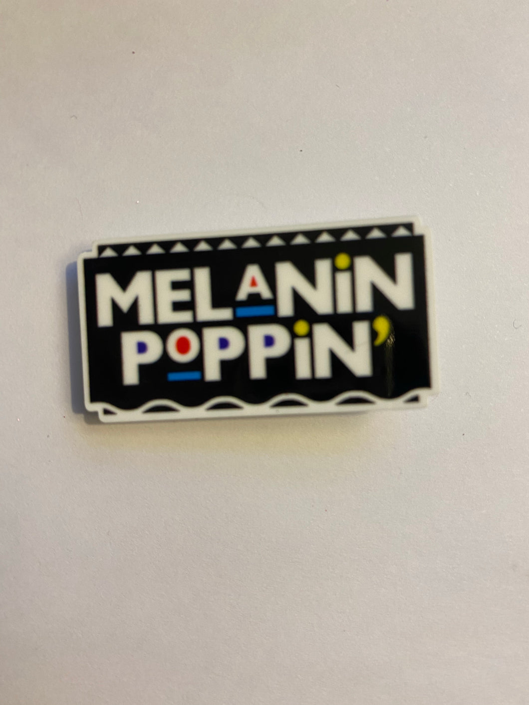 Melanin Poppin Shoe Charm