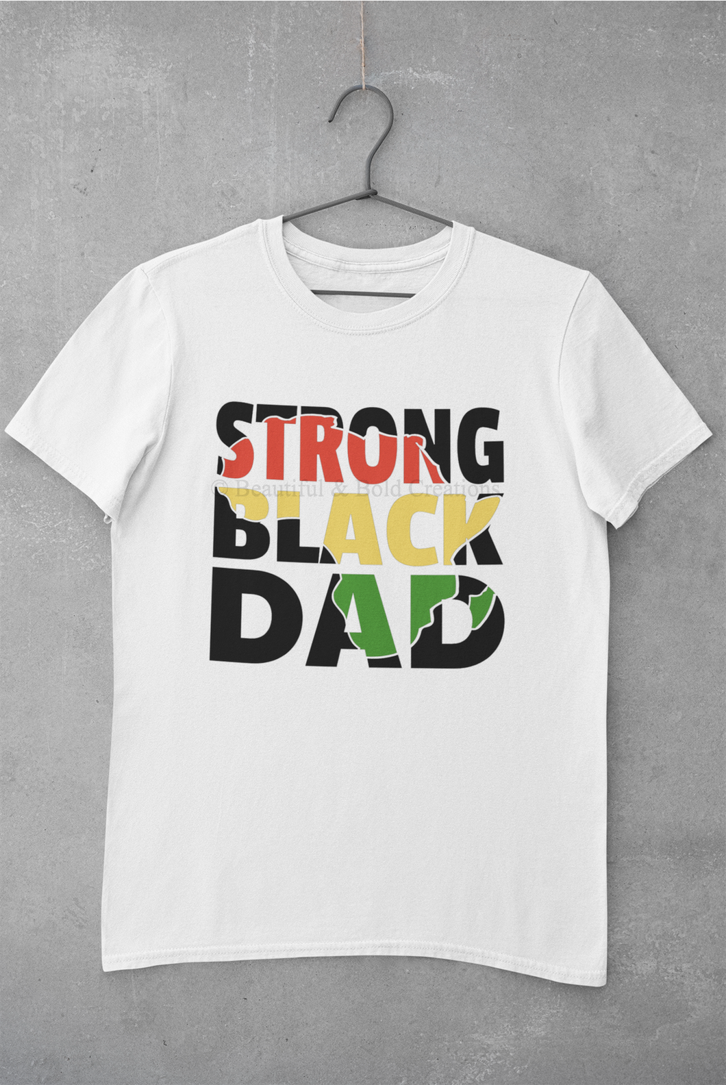 Strong Black Dad shirt