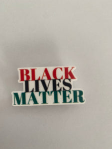 Black Lives Matter shoe charm